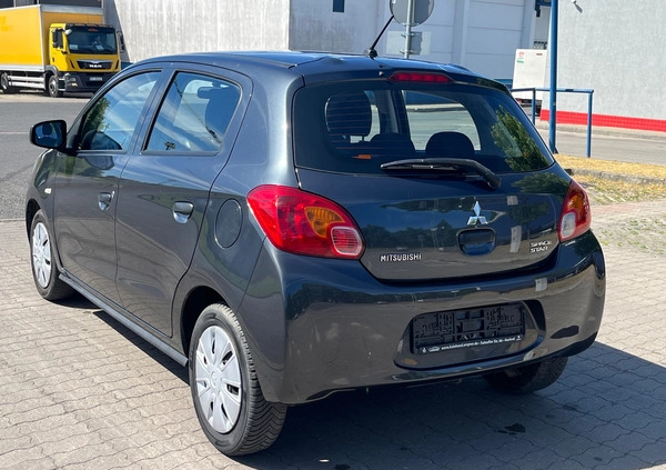 Mitsubishi Space Star cena 14900 przebieg: 139000, rok produkcji 2014 z Krzeszowice małe 137